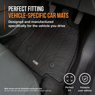 Mats di auto gomma Mitsubishi ASX (2016-2019)