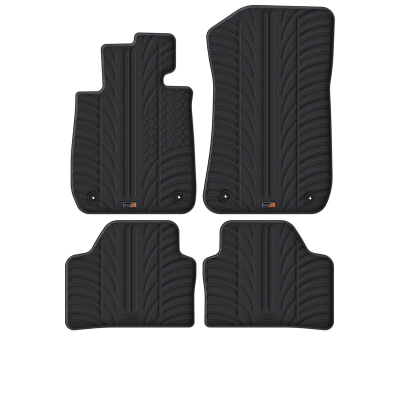 Tappetini per auto gomma BMW X1 (2012-2015)