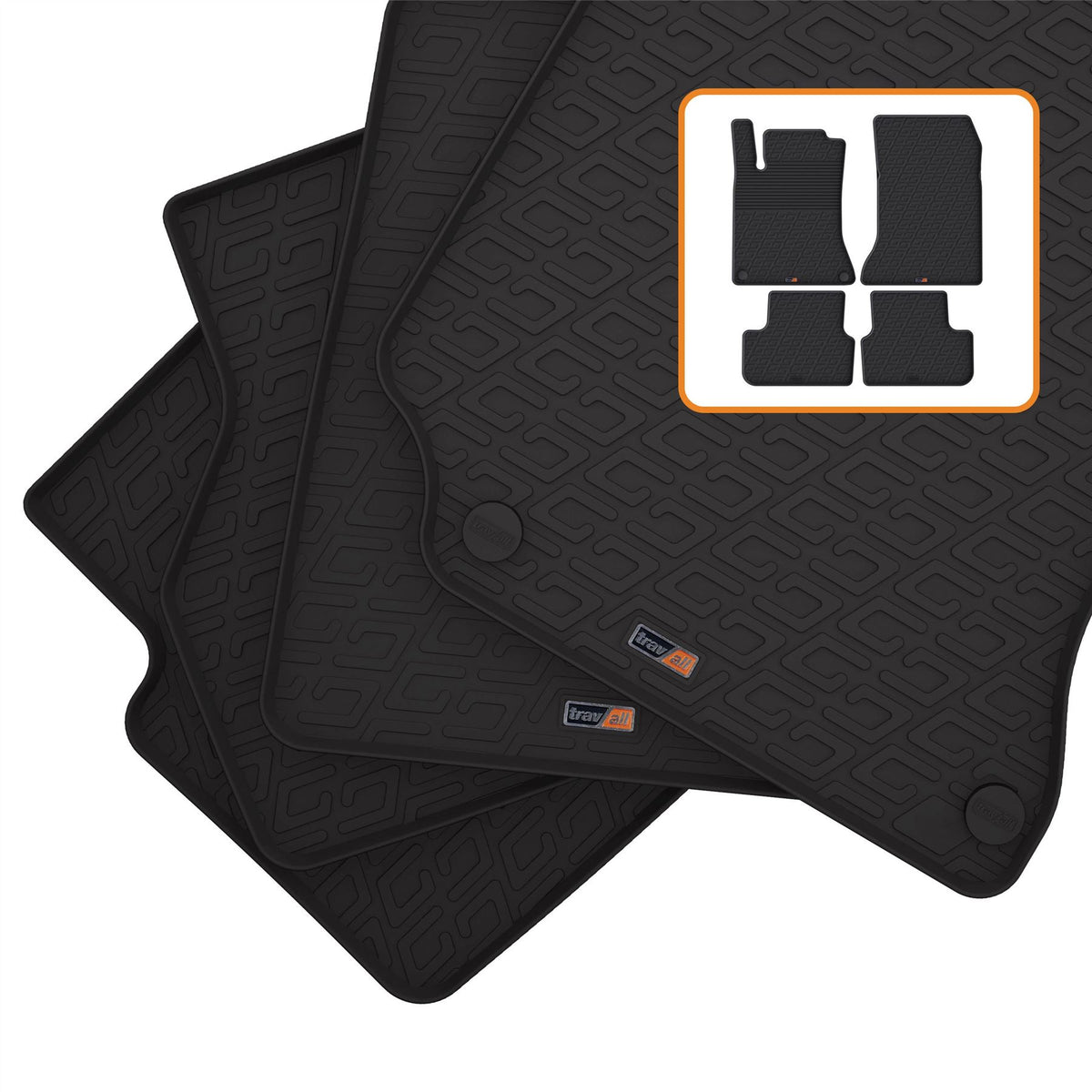 Mercedes A-Class Rubber Car Mats (2015-2018)