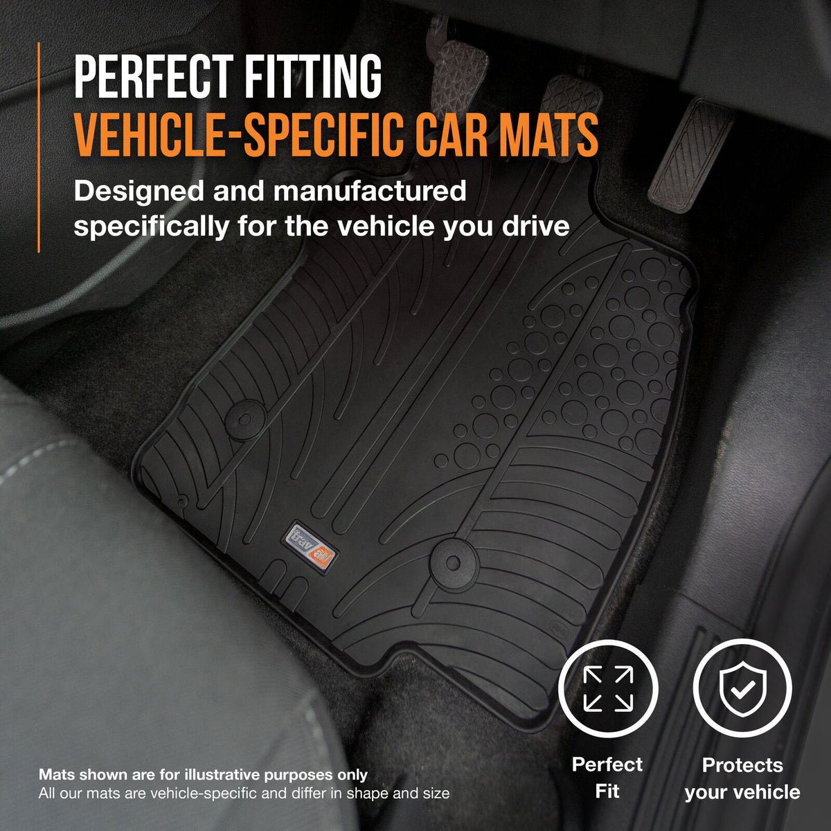 Volvo S60 Rubber Car Mats (2019-on)