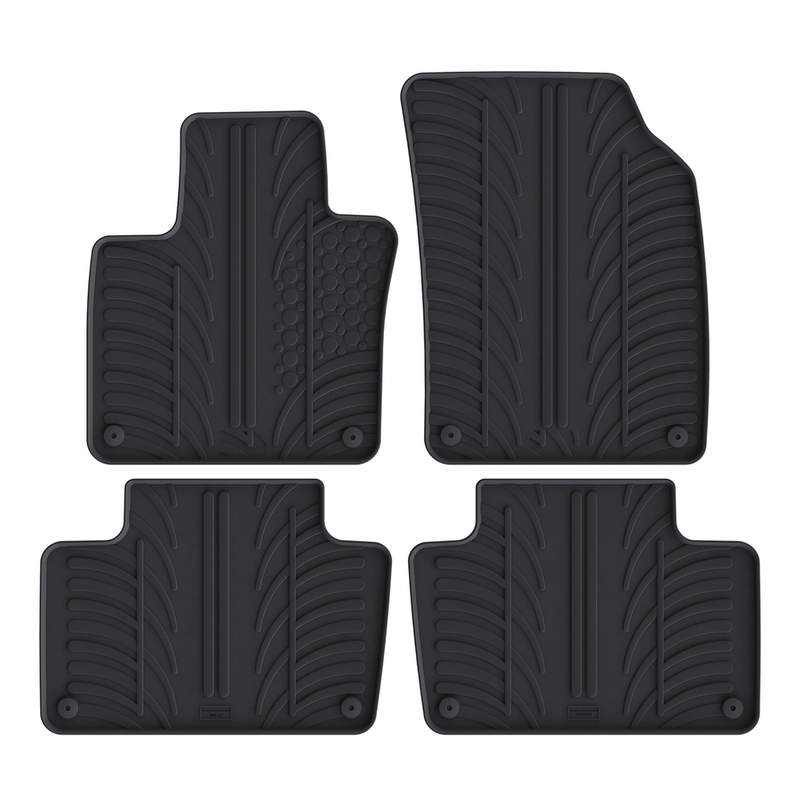 Tappetini per auto in gomma per Volvo XC90 (2015-)