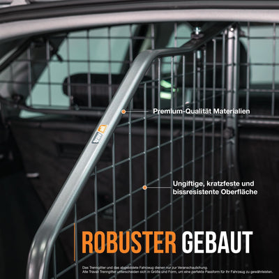 Pacchetto divisorio e griglia divisoria per cani VW Tiguan (2016-2024)