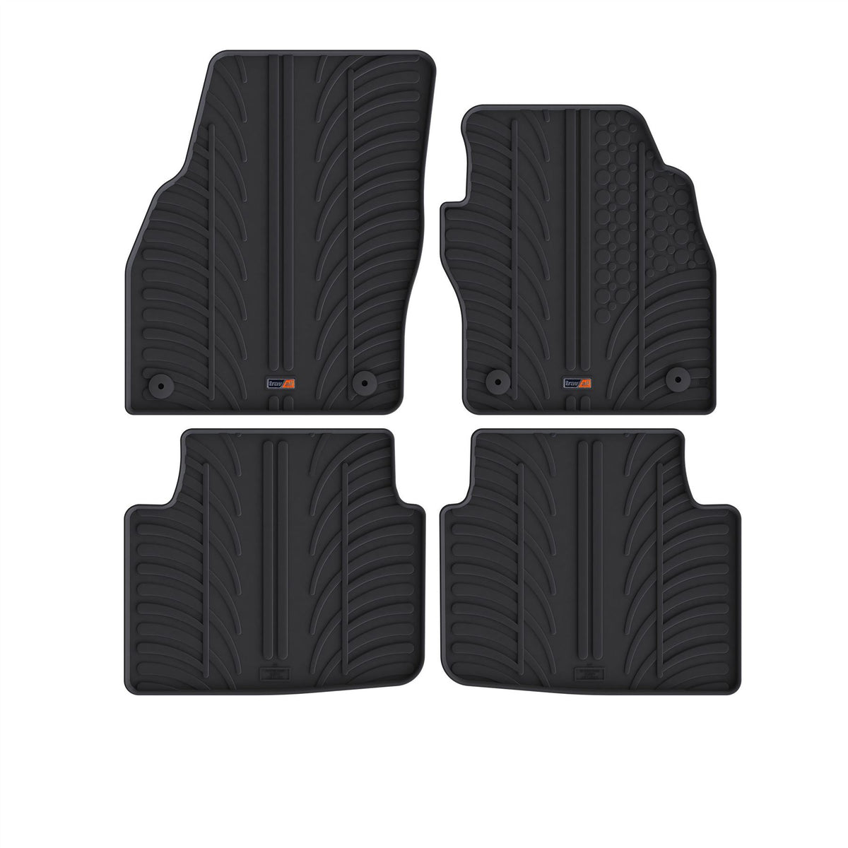 Tappetini per auto in gomma Skoda Kamiq (2023-)