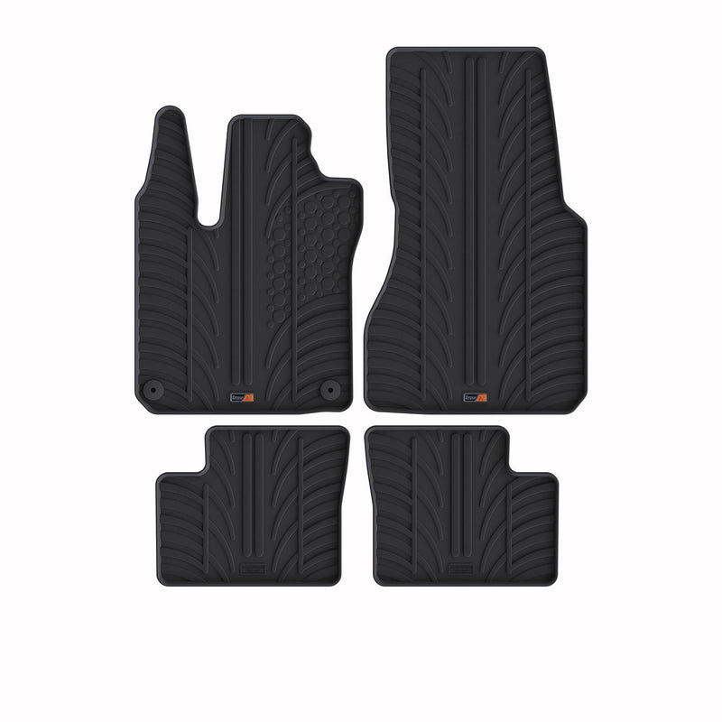 Smart ForFour Rubber Car Mats (2014-)