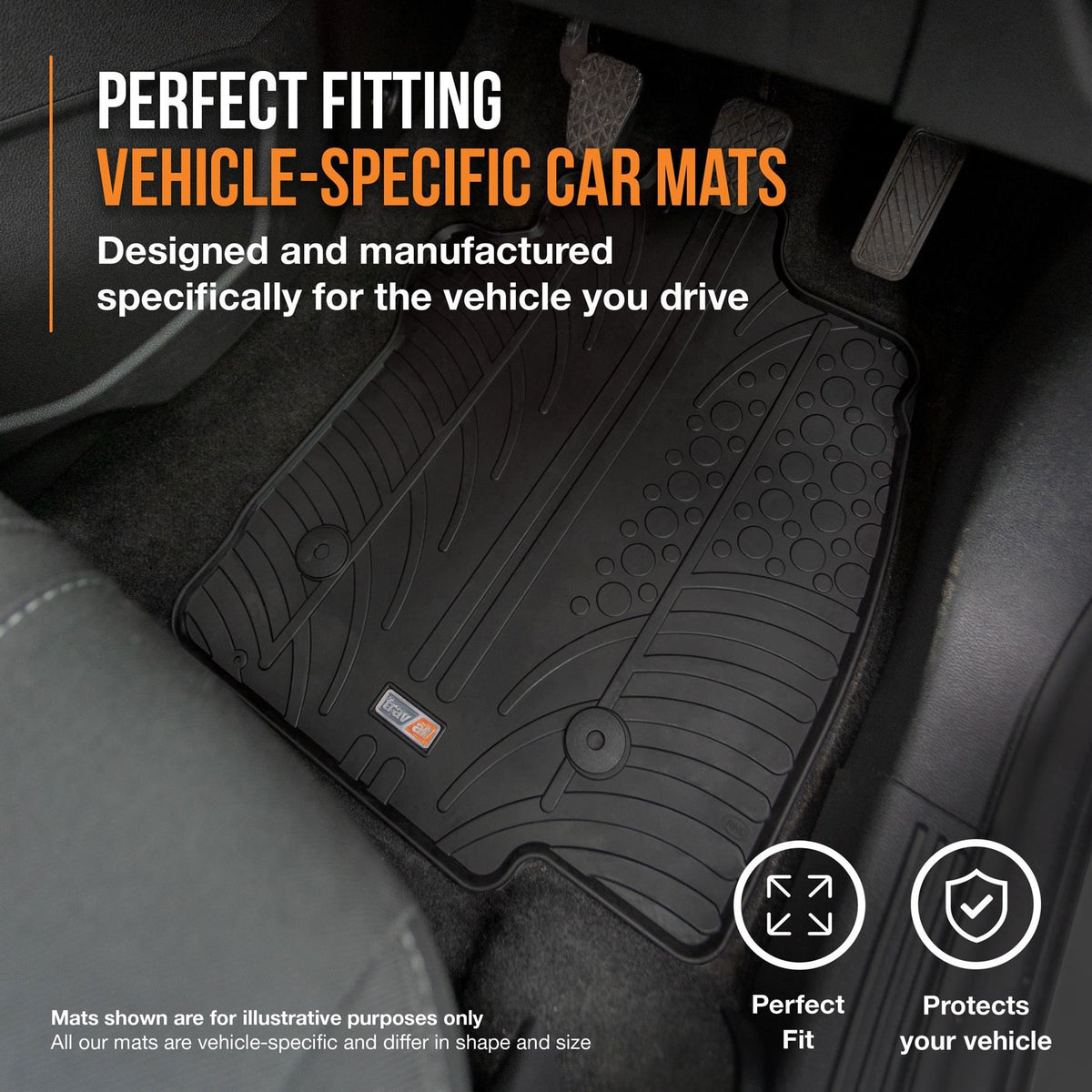 Kia Ceed Estate Rubber Car Mats (2018-)