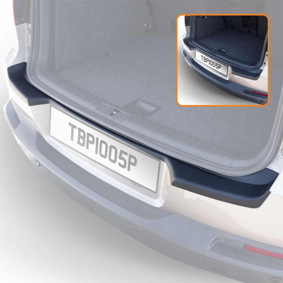 VW Tiguan Bumperbeschermer (2007-2016) glad