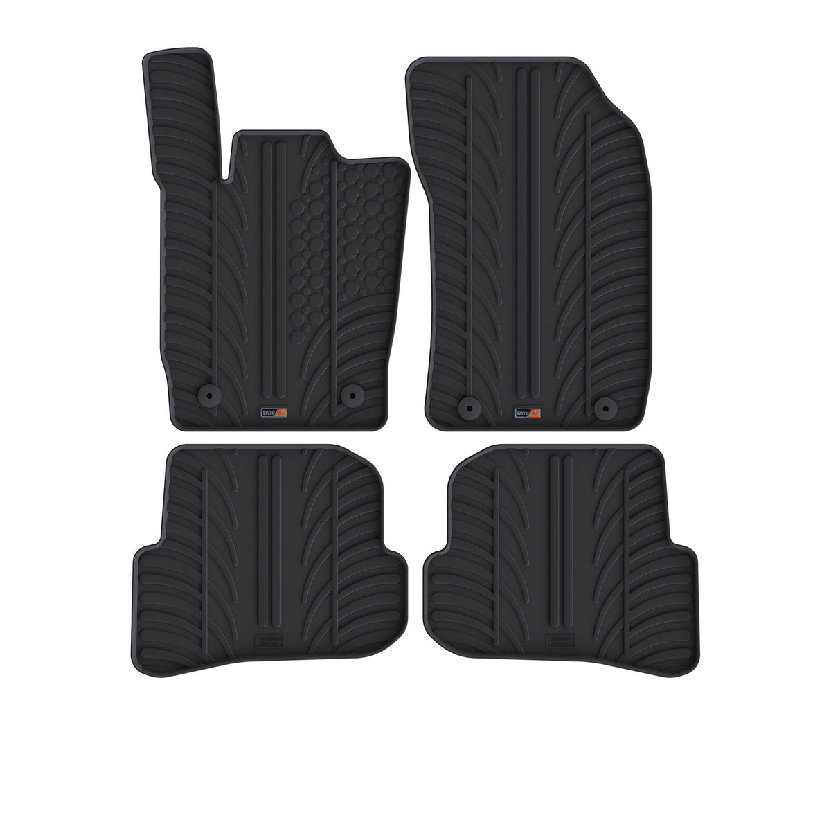 Audi A1 Rubber Car Mats (2010-2018)