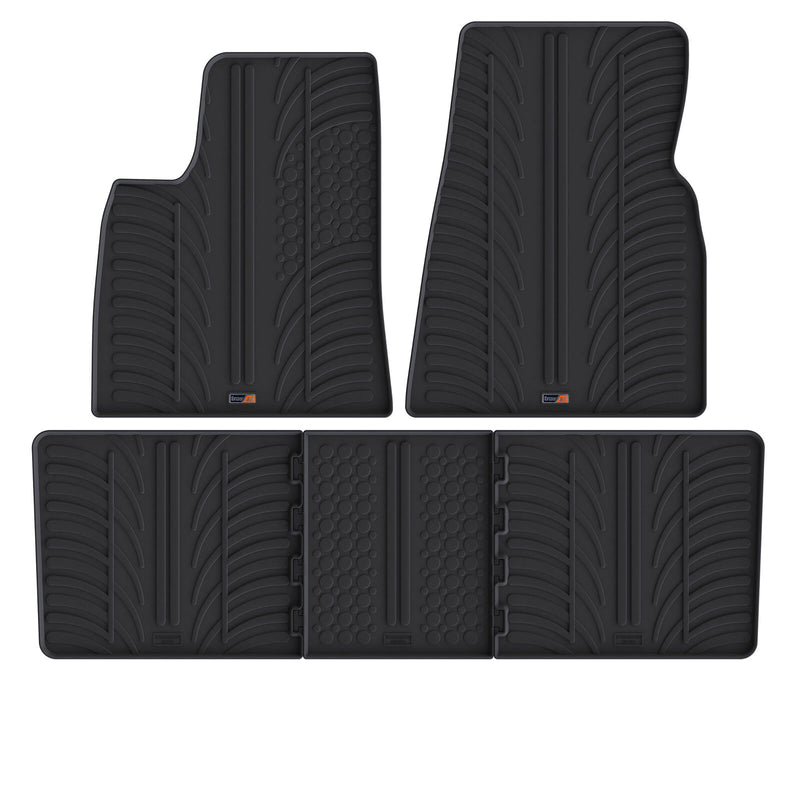 Tesla Model S Rubber Car Mats (2012-2016)