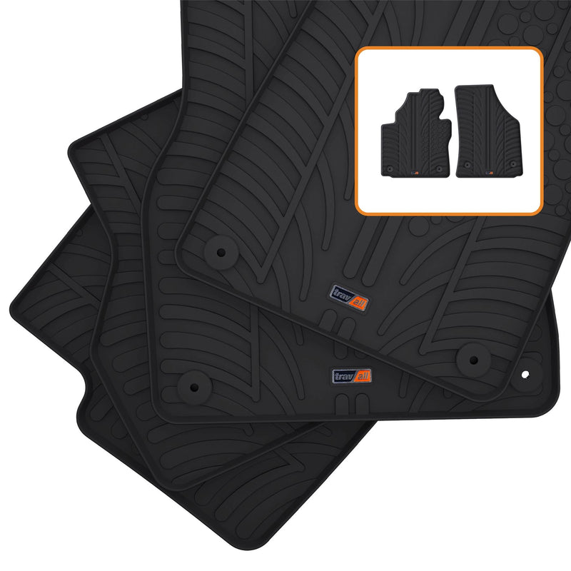 VW Caddy Maxi Van Rubber Car tappeti (2007-2020)