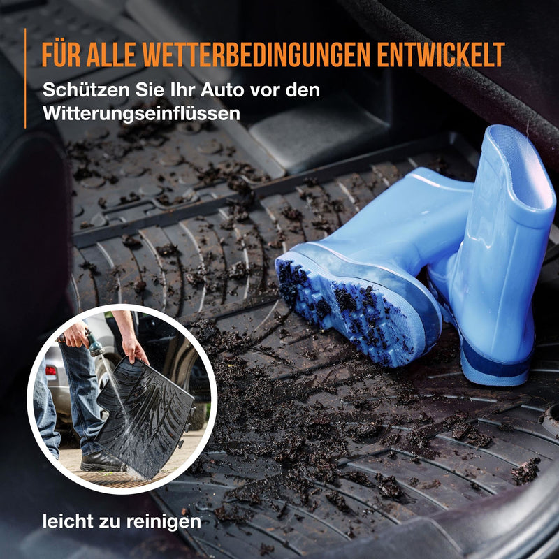 Gummi-Fußmatten für Skoda Elroq (2024-)