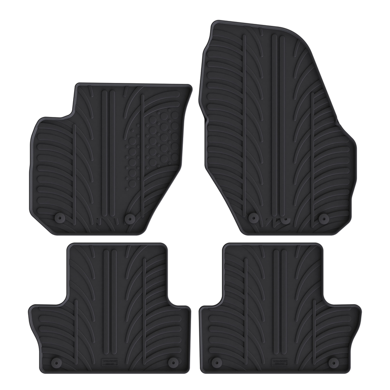 Tappetini per auto in gomma per Volvo XC60 (2008-2017)