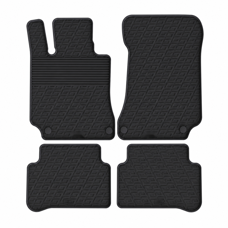 Tappetini per auto in gomma per Mercedes E-Class (2010-2013)