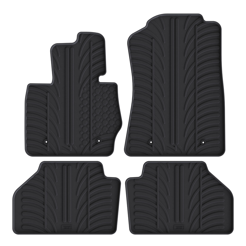 Tappetini per auto in gomma per BMW X3 (2010-2017)