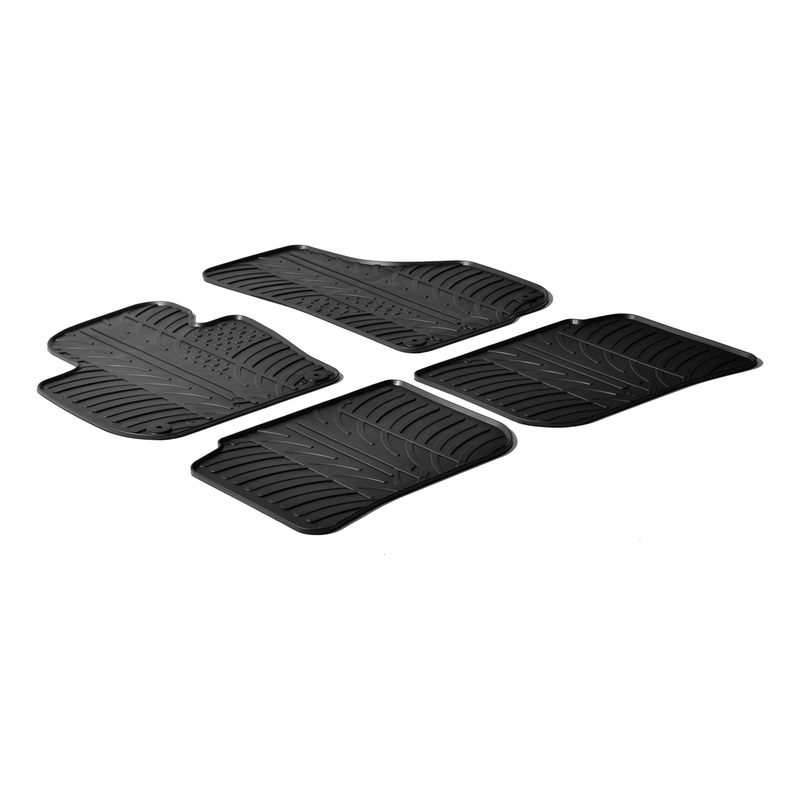 Tappetini per auto in gomma per Skoda Superb (2008-2015)