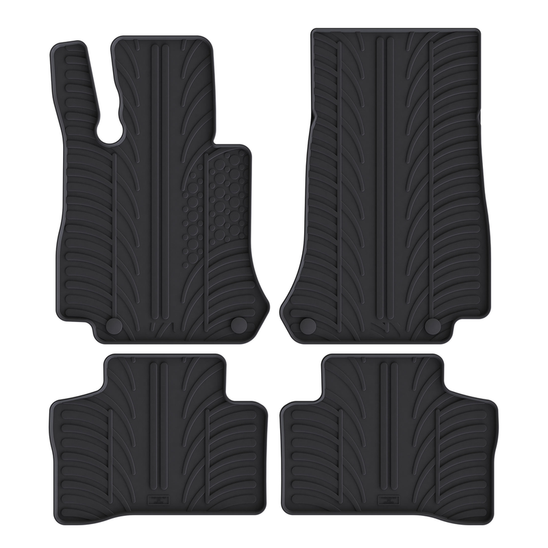 Tappetini per auto in gomma per Mercedes GLC (2016-2023)