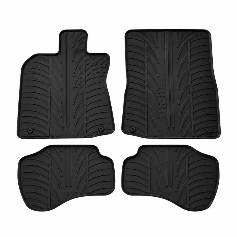 Tappetini per auto in gomma per Toyota Aygo (2005-2009)