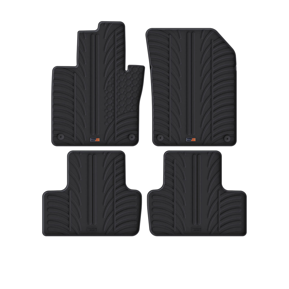 Volvo XC60 Rubber Car tappetini (2017-on)