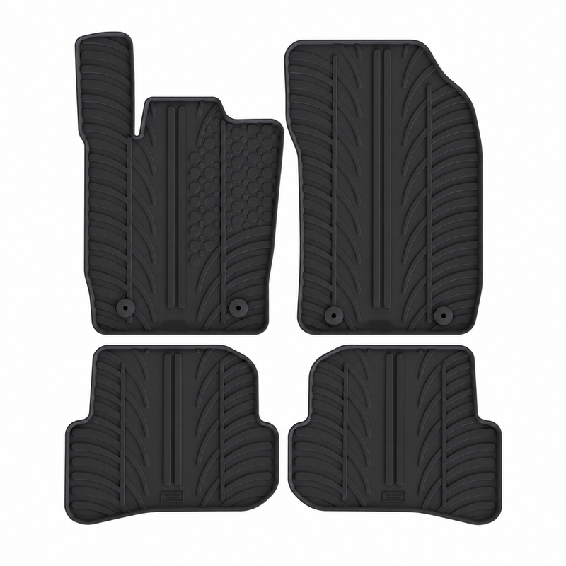 Tappetini per auto in gomma per Audi A1 (2010-2018)