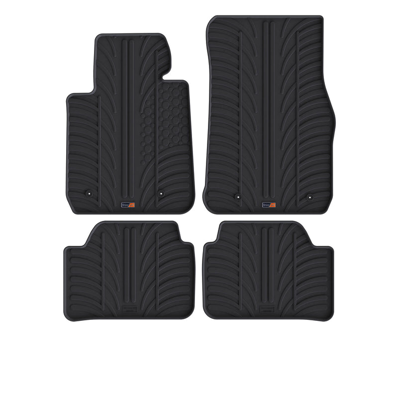 BMW 1 Series Hatchback Rubber Car Mats (2011-2015)