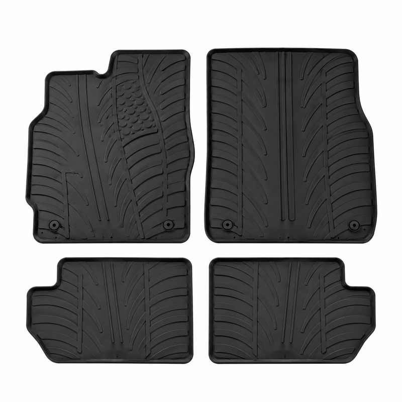 Tappetini per auto in gomma per Mazda 2 (2007-2014)