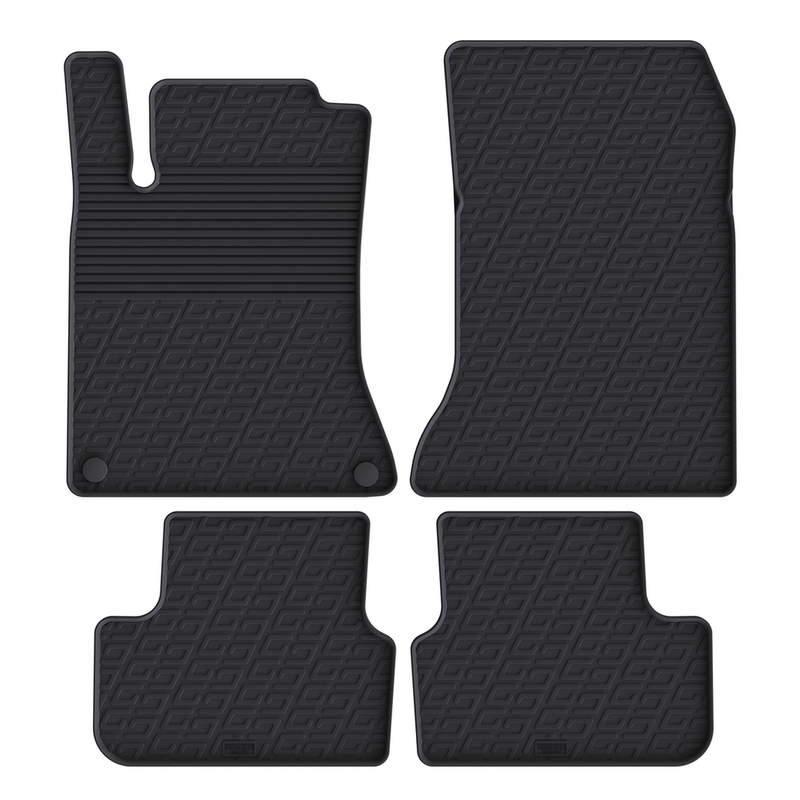 Tappetini per auto in gomma per Mercedes A-Class (2012-2018)