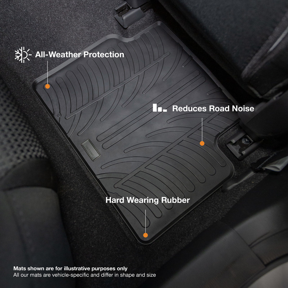 Volvo S60 Rubber Car Mats (2019-on)