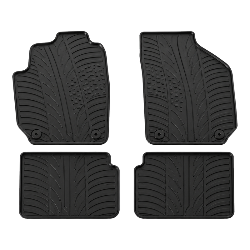 Tappetini per auto in gomma per Skoda Roomster (2006-2015)