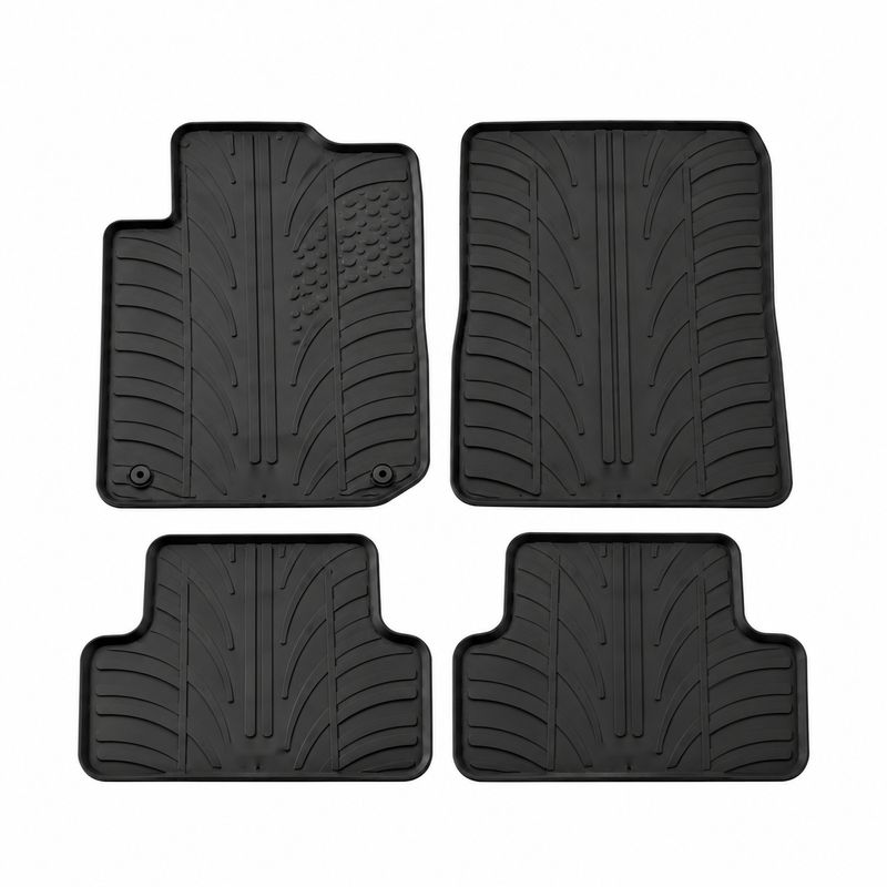 Tappetini per auto in gomma per Peugeot 207 (2006-2012)