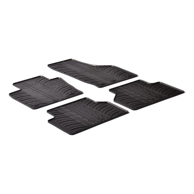 Tappetini per auto in gomma per Audi Q3 (2011-2018)