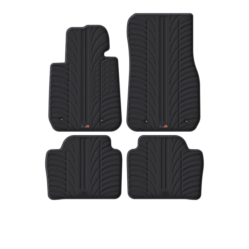 BMW 3 Series Saloon Rubber Car tappeti (2011-2019)