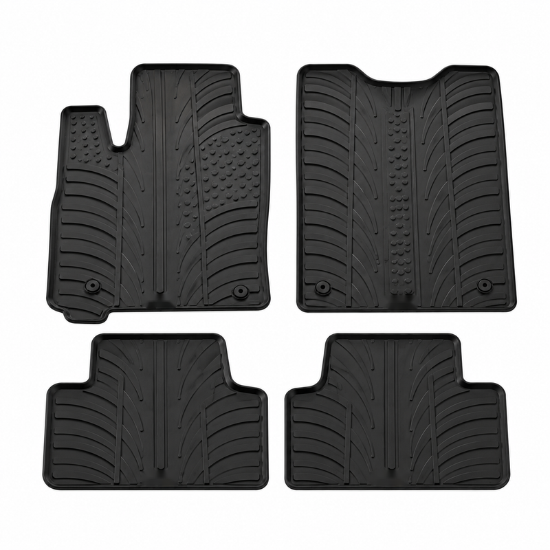 Tappetini per auto in gomma per Vauxhall Meriva (2003-2010)