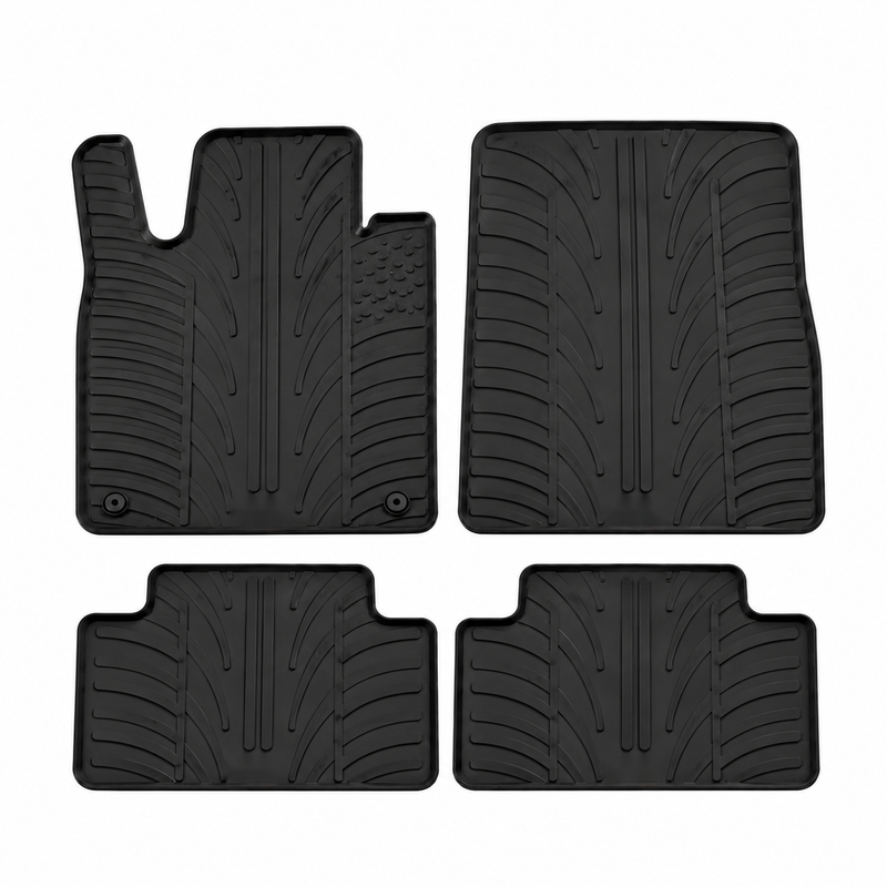 Tappetini per auto in gomma per Peugeot 508 (2011-2018)