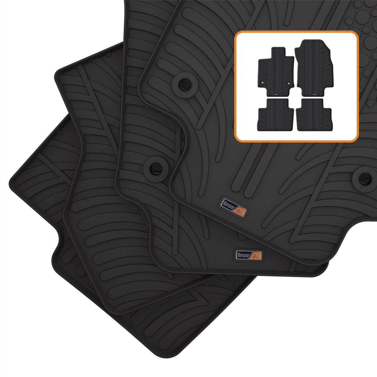 Suzuki Across Rubber Car Mats (2020-on)