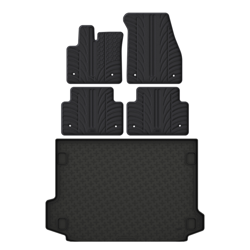 Kit vasca baule e tappetini per auto in gomma per Land Rover Range Rover Evoque (2019-)