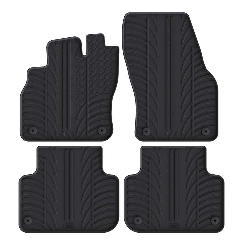 Tappetini per auto in gomma per Audi Q3 (2018-2025)