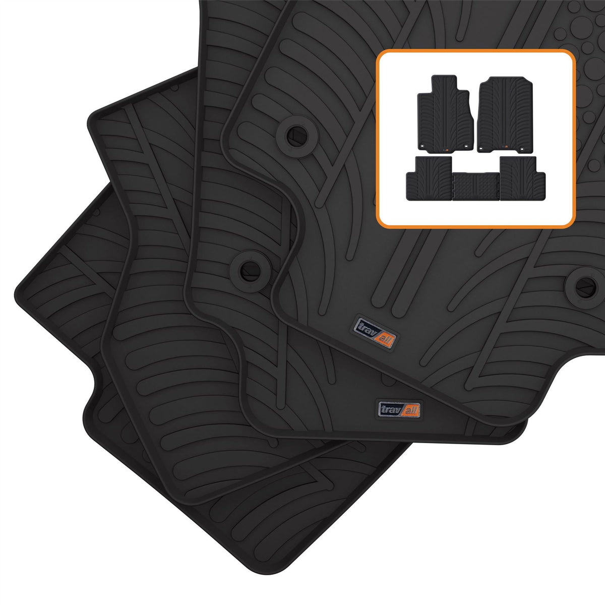 Tappeti per auto in gomma Honda CR-V (2012-2016)