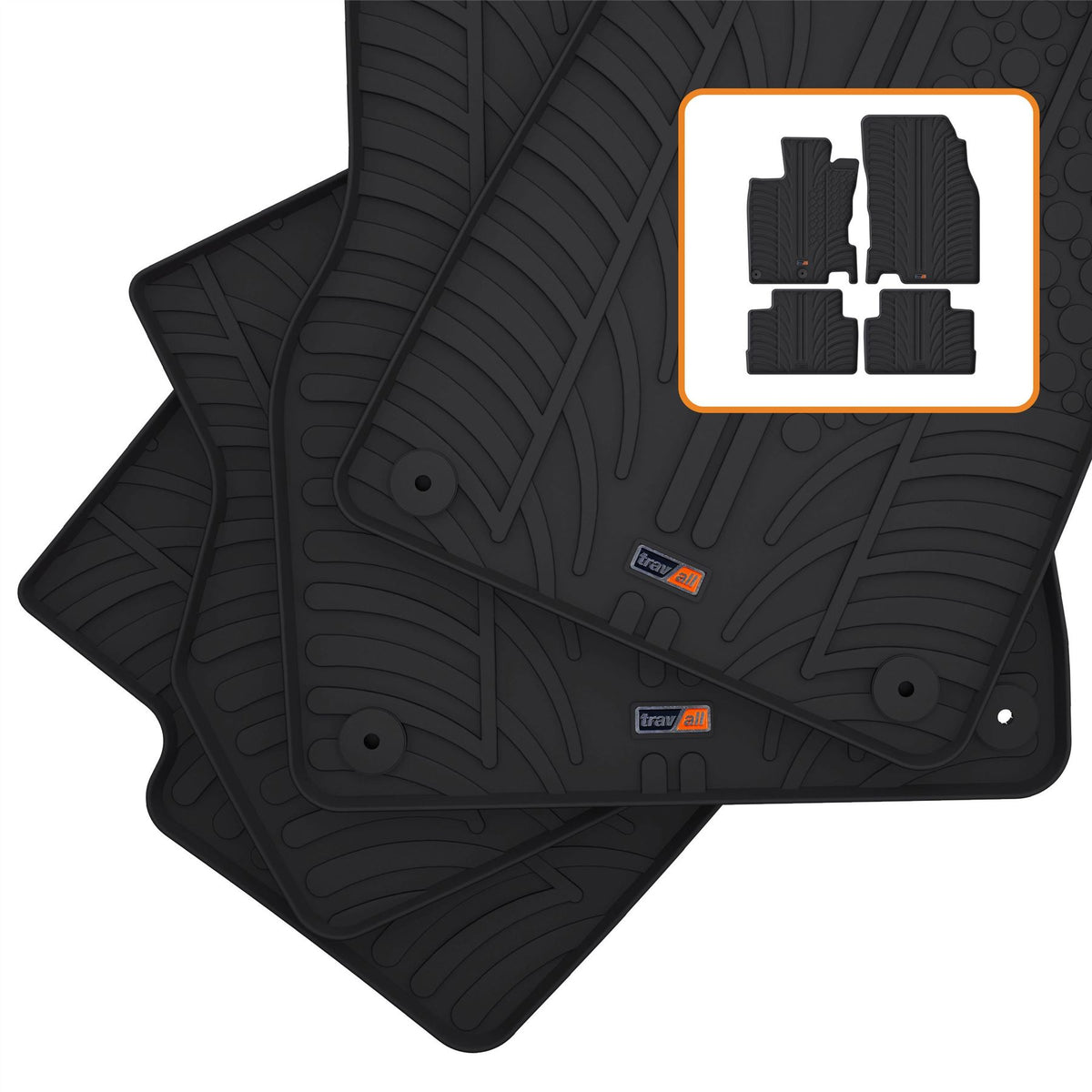 Mats di Nissan Qashqai Rubber Car (2017-2021)