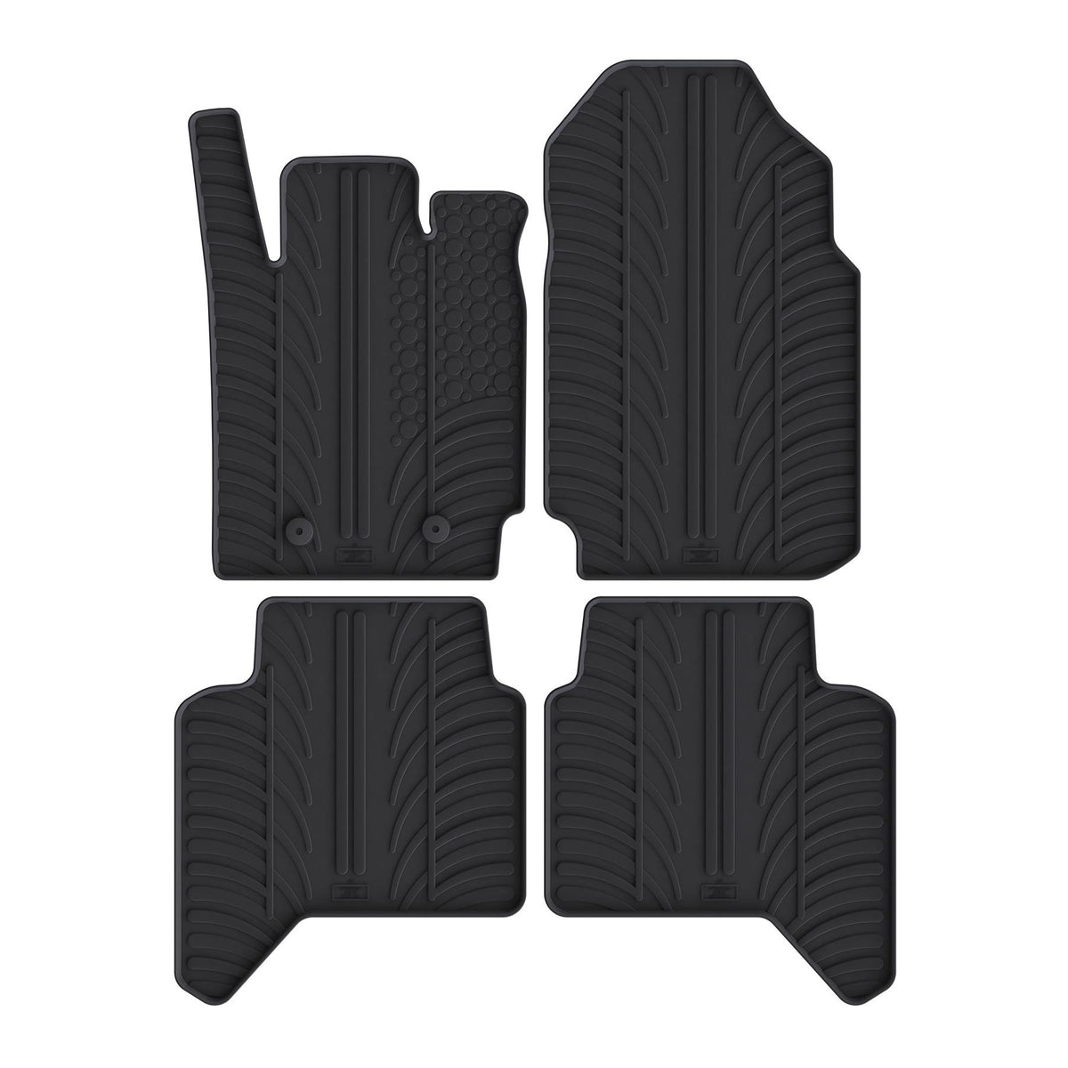 Tappetini per auto in gomma Ford Ranger Raptor (2013-2022)