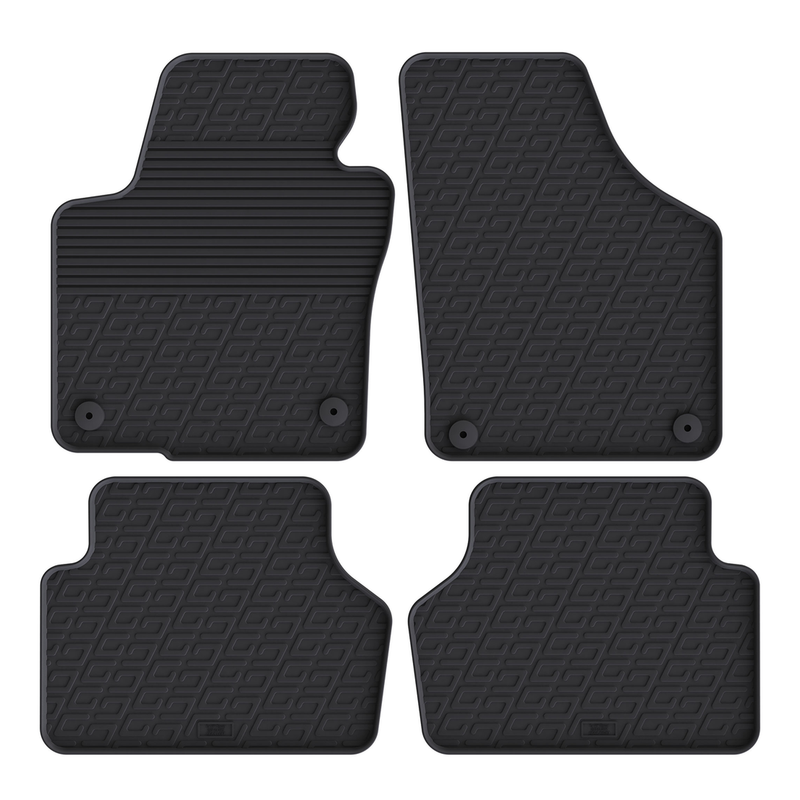 Tappetini per auto in gomma per VW Tiguan (2008-2016)