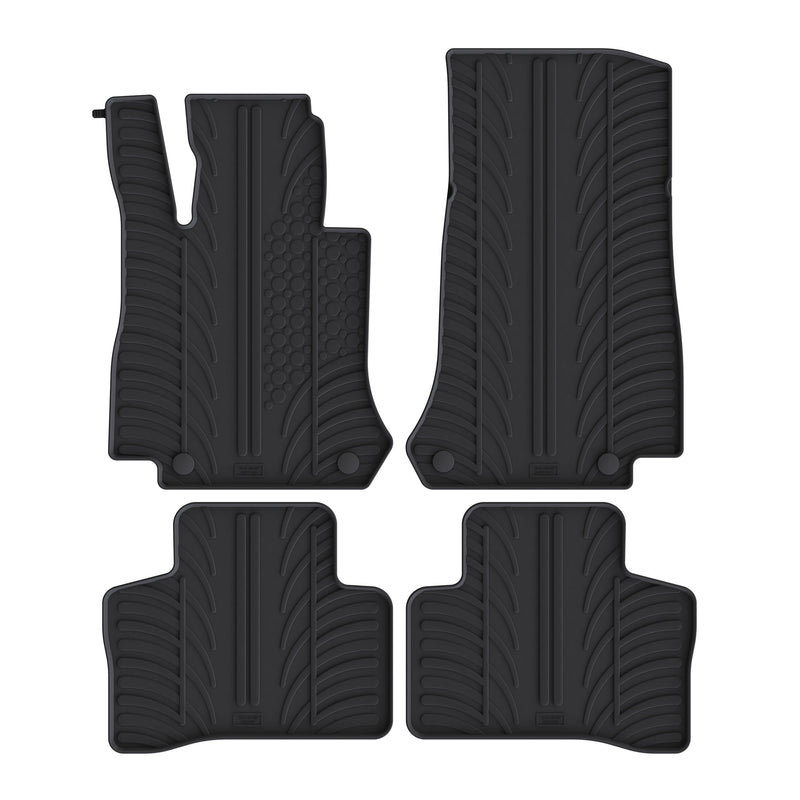 Tappetini per auto in gomma per Mercedes EQC (2019-2023)