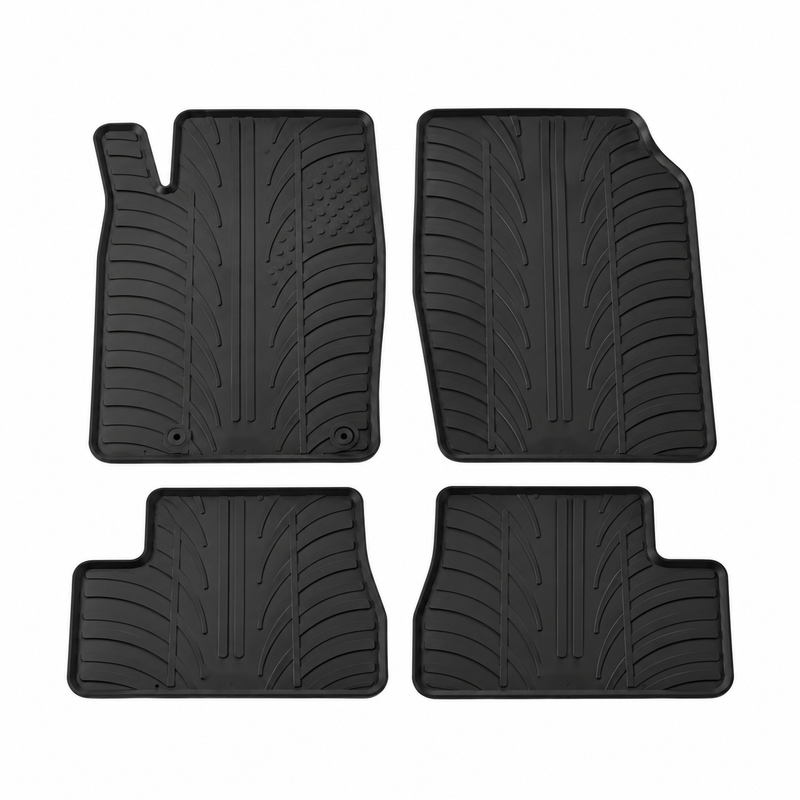 Tappetini per auto in gomma per Peugeot 206 (1999-2012)