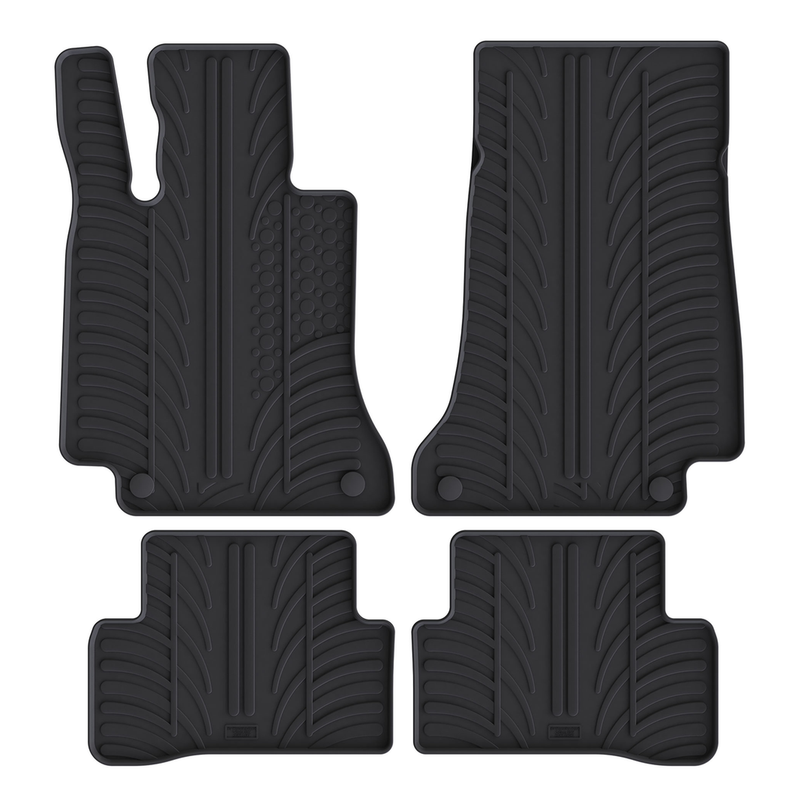 Tappetini per auto in gomma per Mercedes C-Class (2014-2021)