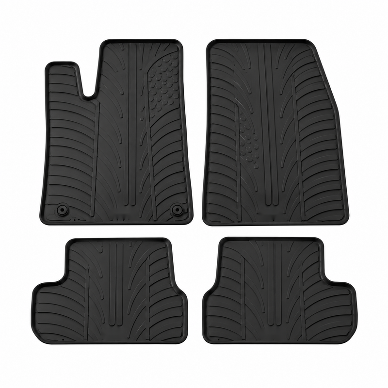 Tappetini per auto in gomma per Citroen C3 (2009-2016)