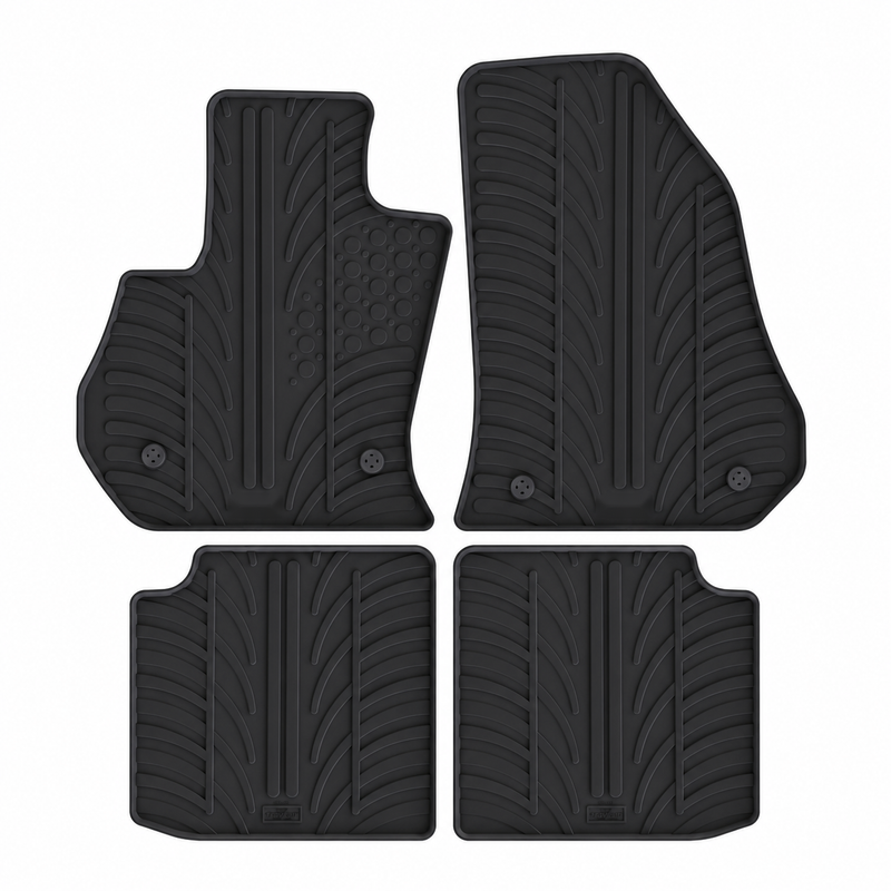 Tappetini per auto in gomma per Fiat 500L (2013-2022)