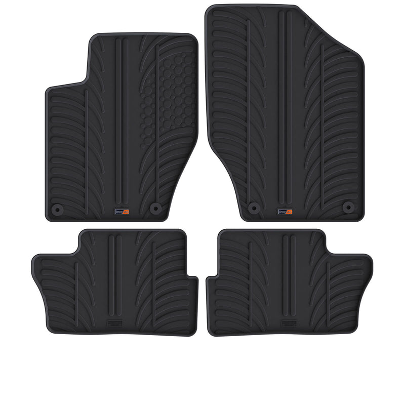 Mattes de voitures en caoutchouc de Peugeot 308 (2007-2013)
