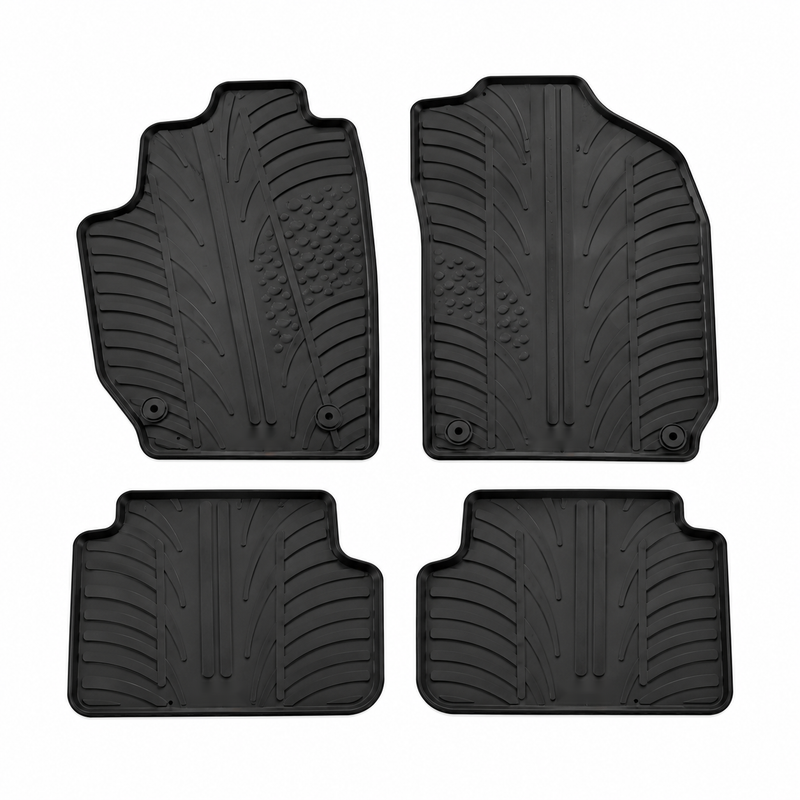 Tappetini per auto in gomma per Skoda Fabia (2007-2014)