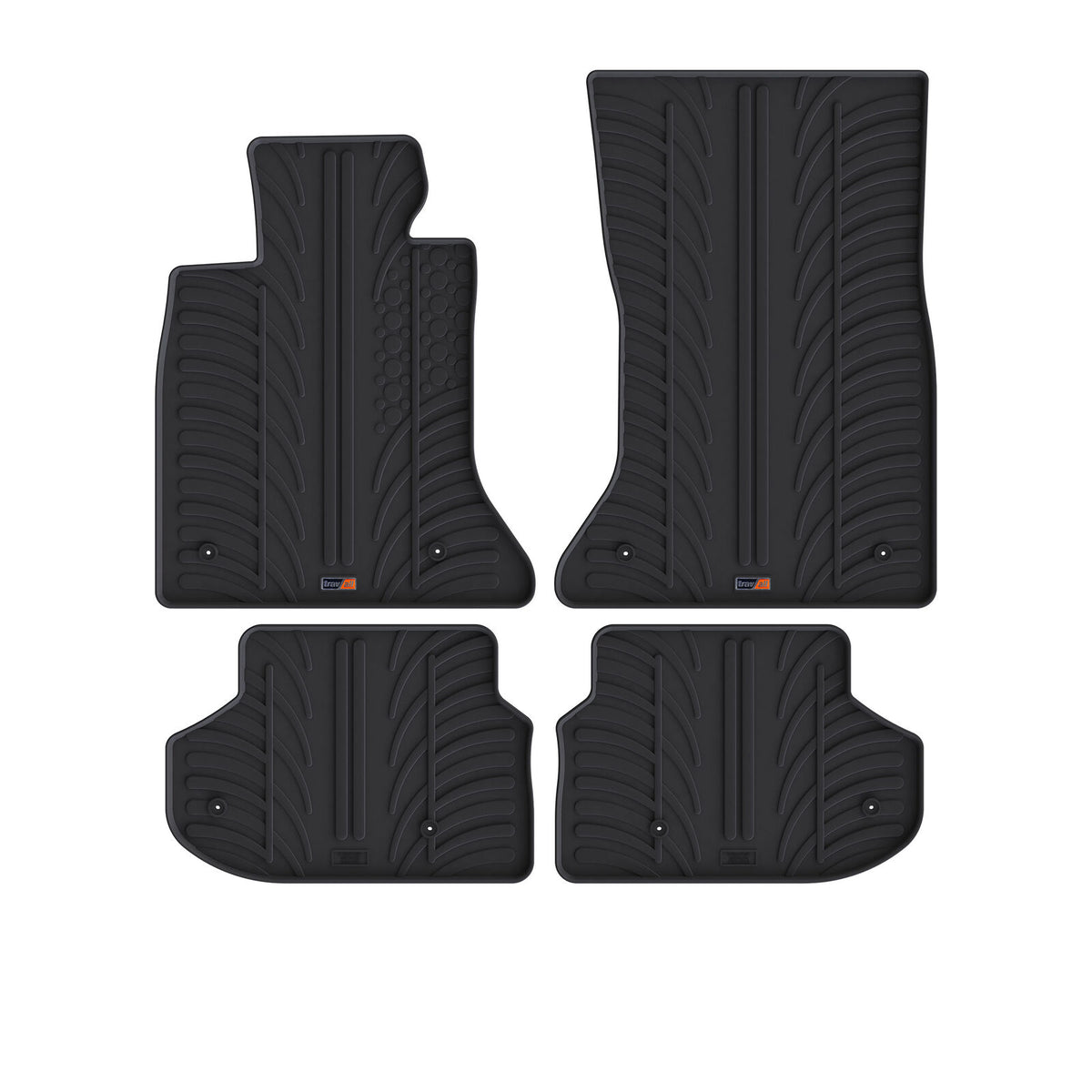 BMW Serie 5 Mats di gomma in gomma (2009-2017)