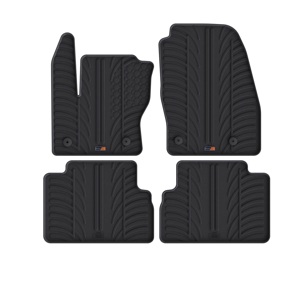Tappetini per auto in gomma Ford C-MAX (2010-2015)