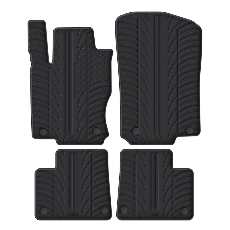 Tappetini per auto in gomma per Mercedes GLE (2015-2019)