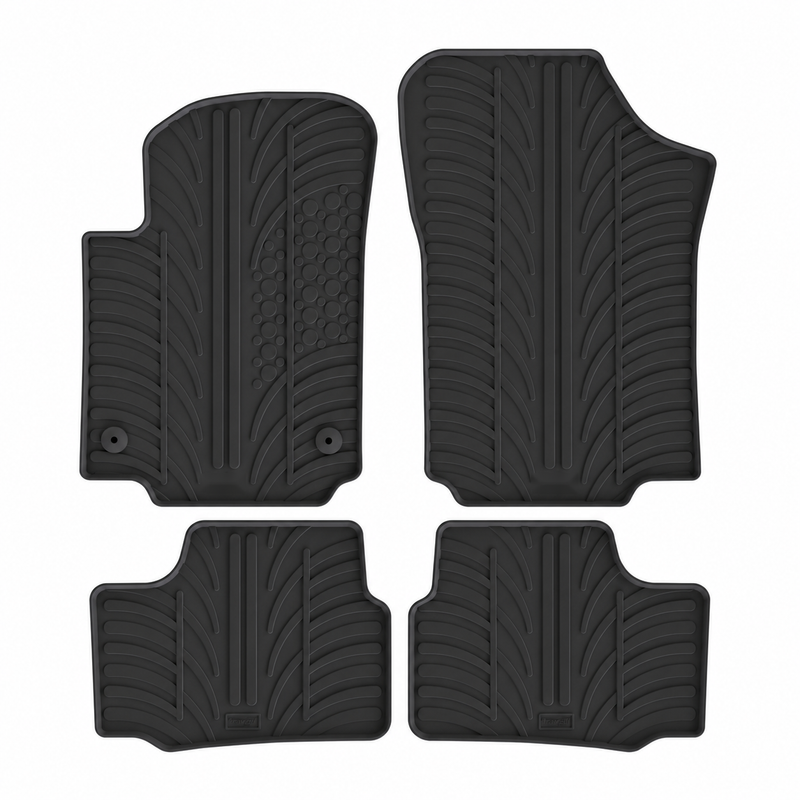 Tappetini per auto in gomma per Seat Mii (2012-2021)